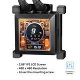 Lian Li Hydroshift 360 AIO- Pre-installed 3 x 28MM fans - Side-mounted coolant pathway - 2.88” LCD Screen - 480 × 480 Resolution - Captured screenshots or recorded videos Shift AIO -Black (HSLCD36SB)