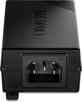 TRENDnet Gigabit PoE+ Injector, TPE-114GI, Supplies PoE (15.4W), PoE+(30W), Network A PoE Device Up to 100m (328 ft), Plug & Play, NDAA & TAA Compliant, Black