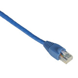 Black Box EVNSL641-0025 CAT6 550MHz Stranded Ethernet Patch Cable - Unshielded, PVC, Snagless Boots, Straight-Pinned, Blue, 25 ft.