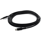 AddOn 1.0m 3.3ft USB-C Male to USB 2.0 A Male Sync and Charge Black Cable USBC2USB1MB