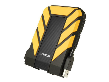 ADATA Durable Series HD710: 1TB Yellow External USB 3.1 Portable Hard Drive Gaming Console Compatible