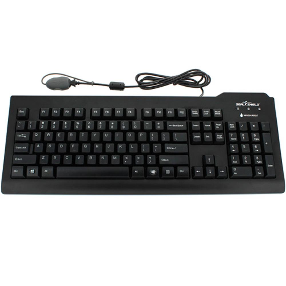 Seal Shield Silver Seal Glow Waterproof True Type Keyboard - Backlit