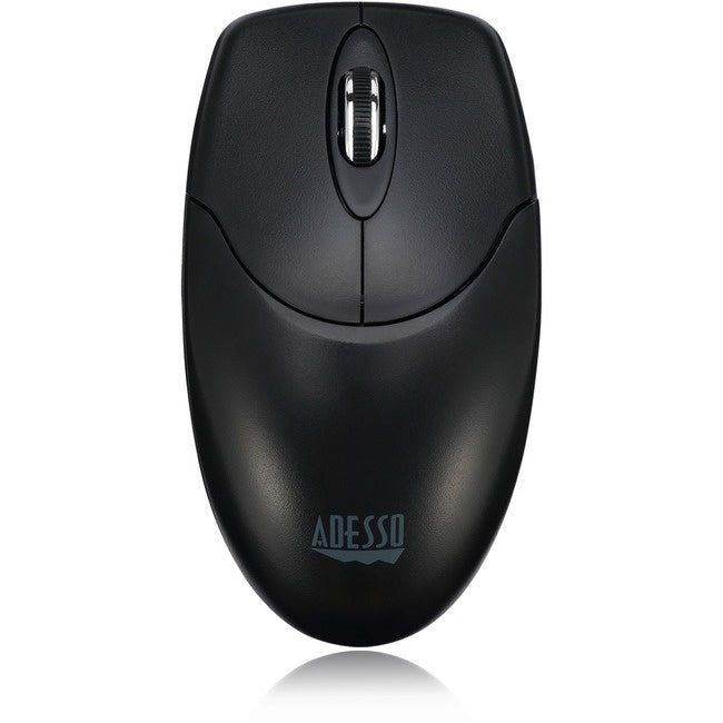 Adesso M60 Antimicrobial 2.4GHz Wireless Optical Mouse With Metal Scroll Wheel