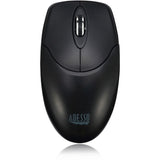 Adesso M60 Antimicrobial 2.4GHz Wireless Optical Mouse With Metal Scroll Wheel