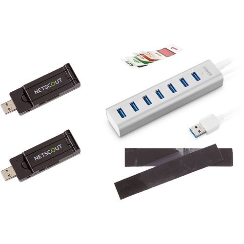 Netscout Ieee 802.11ac - Wi-fi Adapter - Multi-adapter Kit For Wifi Analyzer (different Versions Available Depending On Regulatory Domain) - Usb - 2.40 Ghz Ism - 5 Ghz Unii - External