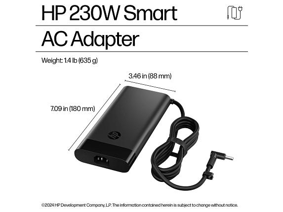 HP 230W Smart AC Adapter AQ9X8AA AQ9X8AAABA