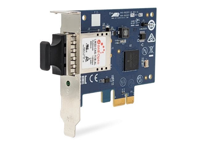 Allied Telesis - network adapter - PCI Express x1 - 1000Base-SX - TAA Compliant