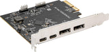 MSI THUNDERBOLTM4 8K PCIe 3.0x4 Add-on Card for 2 Thunderbolt 4 (USB-C) Ports