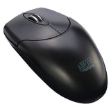 Adesso M60 Antimicrobial 2.4GHz Wireless Optical Mouse With Metal Scroll Wheel