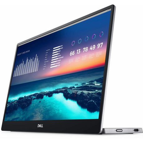 Dell P1424H 14 Full HD LED Monitor - 16:9 14 Class - In-plane Switching (IPS) Technology - LED Backlight - 1920 x 1080 - 16.7 Million Colors - 300 Nit - 6 ms - DisplayPort