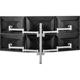 atdec AWMS-6-13717-H-S Six Monitor Arm 29.5 Post Desk Mount