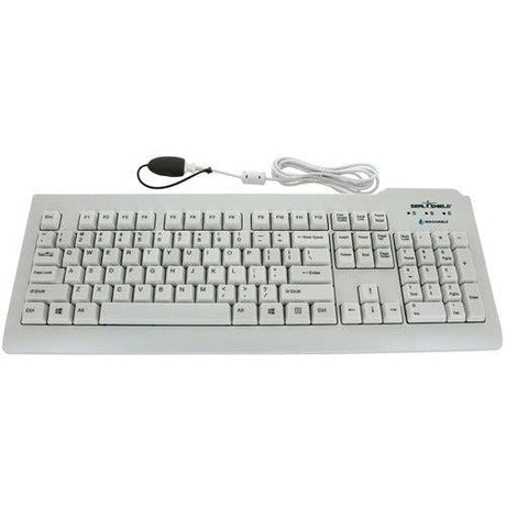 Seal Shield Silver Seal Glow Waterproof Keyboard Long Cable SSWKSV207GL