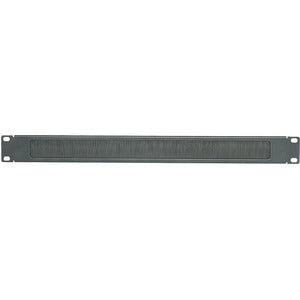 Panduit Blanking Panel - Steel - Black - 1U Rack Height - 1 Pack - 1.7" Height - 19" Width - 0.4" Depth