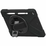 CODi Rugged Carrying Case for 13" Apple iPad Pro 13 (2024) Tablet - Drop Resistant, Shock Absorbing, Shock Resistant, Chemical Resistant, Disinfectant Resistant, Bump Resistant, Damage Resistant - Polycarbonate, Silicone Body - Hand Strap