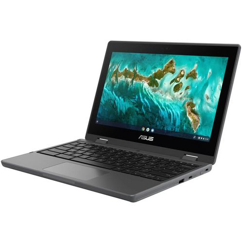 Asus Chromebook Flip CR1 CR1100FKA-P3RS-CB 11.6" Touchscreen Convertible 2 in 1 Chromebook - HD - Intel Pentium Silver N6000 - 8 GB - 64 GB Flash Memory - Dark Gray - Intel Chip - 1366 x 768 - ChromeOS - Intel UHD Graphics