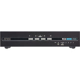 ATEN 4-Port Dual Display Universal PP4.0 Secure KVM with Cables