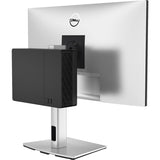 Dell AIO Compact Stand - CFS25 - 19" to 27" Screen Support - 12.80 lb Load Capacity - Silver - For Monitor, Workstation, All-in-One Computer - Compact, Padlock