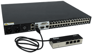 Raritan Dominion DSAM-2 - KVM / serial switch - 2 ports - managed
