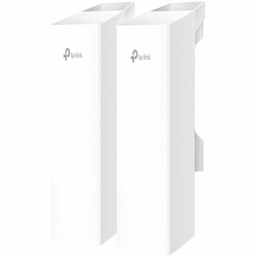 TP-Link EAP215-Bridge KIT Single Band IEEE 802.11 a/b/g/n/ac/ax/be 867 Mbit/s Wireless Bridge - Indoor/Outdoor - 5 GHz - Internal - MIMO Technology - Multi User MIMO - 3 x Network (RJ-45) - Gigabit Ethernet - Pole-mountable - IP65