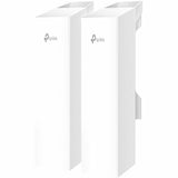 TP-Link EAP215-Bridge KIT Single Band IEEE 802.11 a/b/g/n/ac/ax/be 867 Mbit/s Wireless Bridge - Indoor/Outdoor - 5 GHz - Internal - MIMO Technology - Multi User MIMO - 3 x Network (RJ-45) - Gigabit Ethernet - Pole-mountable - IP65