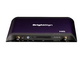 BrightSign Os Enabled Media Player. Single Uhd Video Decode. Gpio, Ana