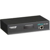 Black Box ServSwitch CX Uno, 8-Port - 8 Computer(s) - 1 Local User(s) - 1920 x 1200 - 9 x Network (RJ-45) - 2 x USB - 1 x VGA - 1U - Rack-mountable