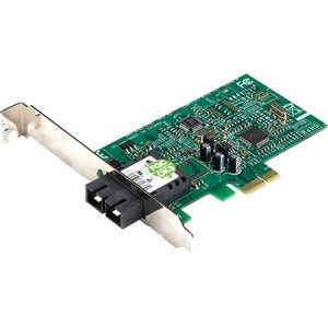 Black Box PCI-E Fiber Adapter, 100BASE-FX, Multimode SC - PCI Express 1.0 - 2 Port(s) - 2 x SC Port(s) - Optical Fiber - 100Base-FX - Plug-in Card - TAA Compliant