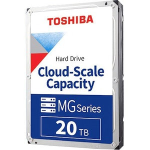 Toshiba MG MG10ACA20TE 20 TB Hard Drive - 3.5" Internal - SATA (SATA/600) - Server, Storage System Device Supported - 7200rpm - 550 TB TBW