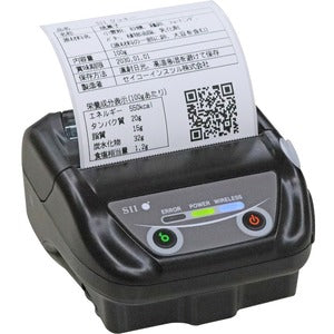 Seiko MP-B30L-B46JK1-E9 Thermal Transfer Printer - MP B30L 3" Mobile Label / Receipt Printer Bluetooth USB Perfect For Shelf Tag Retail Labels Police Ticketing Healthcare Field Service Applications And More Applications