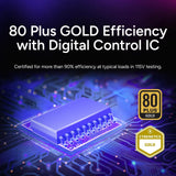 Cooler Master MWE V4 ATX 3.1 PCIe 5.1 Ready Fully Modular 1000W Power Supply