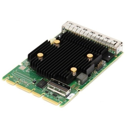 HPE MR408i-o Gen11 8 Internal Lanes/4GB Cache SPDM OCP Storage Controller - Serial ATA/600, 12Gb/s SAS - PCI Express 4.0 x8 - RAID Supported - 0, 1, 5, 6, 10, 50, 60 RAID Level - 1x8 LP SlimSAS - 1 Total SAS Port(s)