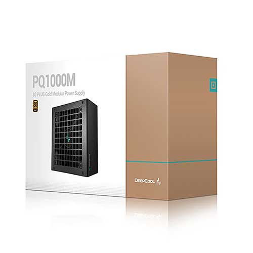 Deepcool Pq1000m 1000w Series 80 Plus Gold Modular Power Supply