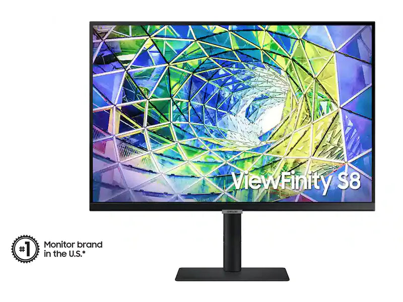 Samsung 27In S80H, 16:9, Ips Panel, 60Hz, 4K (3840 X 2160), Hdmi, Dp, 3 Yrs Warranty, Mexico - S27H804EAN