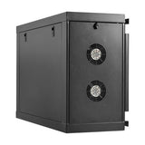 Tripp Lite Eaton Series SmartRack Wall-Mount Mini Rack Enclosure 6U Low-Profile Side-Mount Black