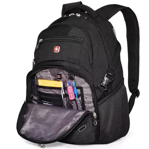 Swiss Gear SWA2536 Backpack W/USB 15.6 in BLK