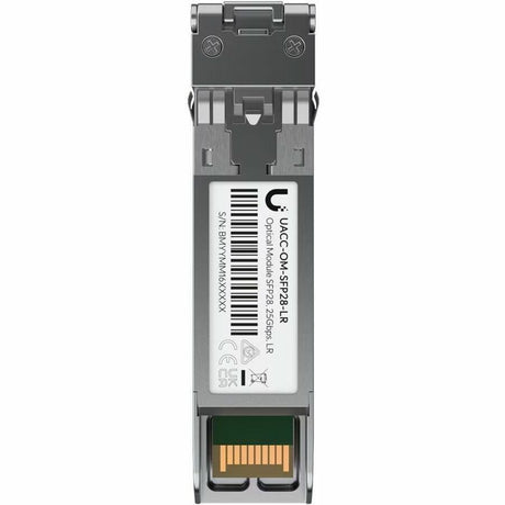 Ubiquiti 25 Gbps Single-Mode Optical Module - For Optical Network, Data Networking - 1 x LC Duplex 25GBase-LR Network* - Optical Fiber - Single-mode - 25 Gigabit Ethernet - 25GBase-LR - 25 Gbit/s - 10 km Maximum Distance