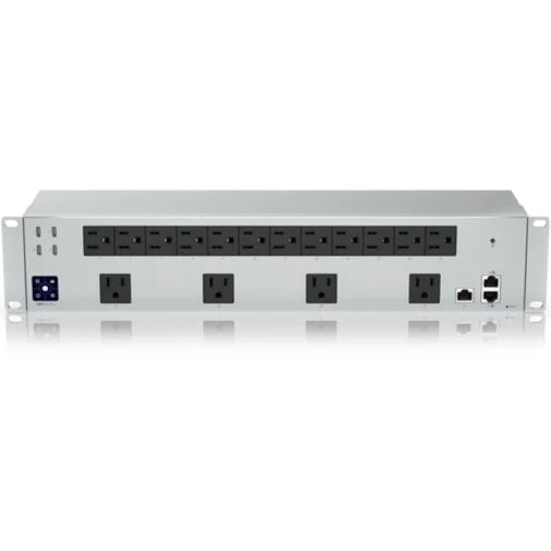 Ubiquiti SmartPower PDU Pro - 16 x AC Power, 4 x USB Type-C - 120 V AC, 230 V AC - Network (RJ-45)