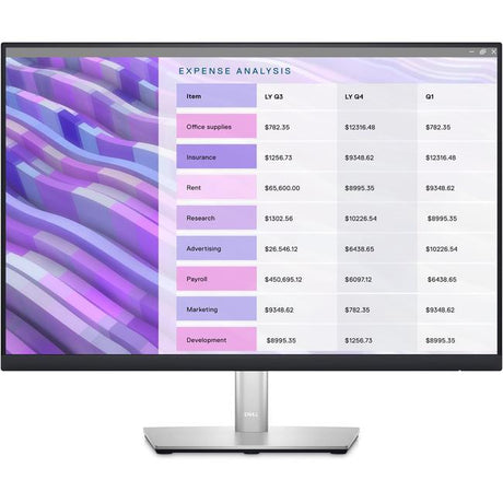 Dell 24 60 Hz IPS WUXGA IPS Monitor 8 ms (normal); 5 ms (fast) 1920 x 1200 D-Sub, DVI, HDMI, DisplayPort, USB P2423