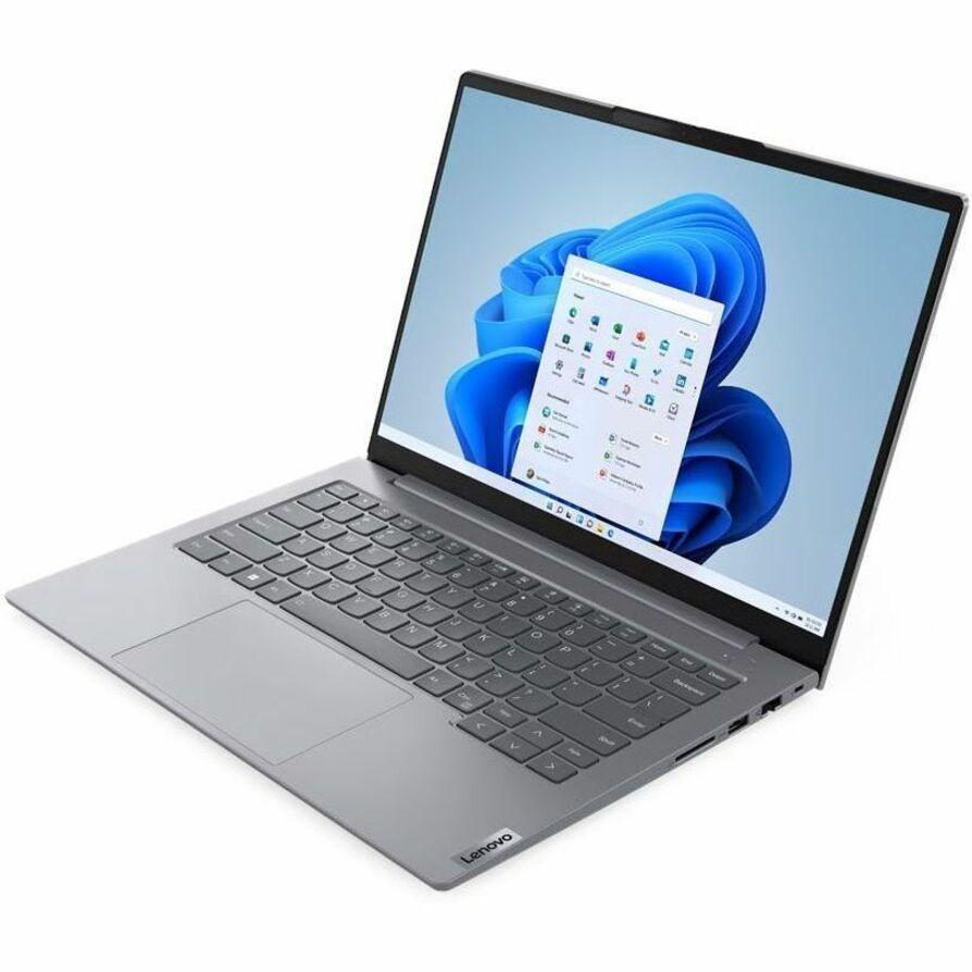 Lenovo ThinkBook 16 G6 ABP 21KK000EUS 16 Touchscreen Notebook - WUXGA - 1920 x 1200 - AMD Ryzen 7 7730U Octa-core (8 Core) 2 GHz - 16 GB Total RAM - 512 GB SSD - Arctic Gray - AMD Chip - Windows