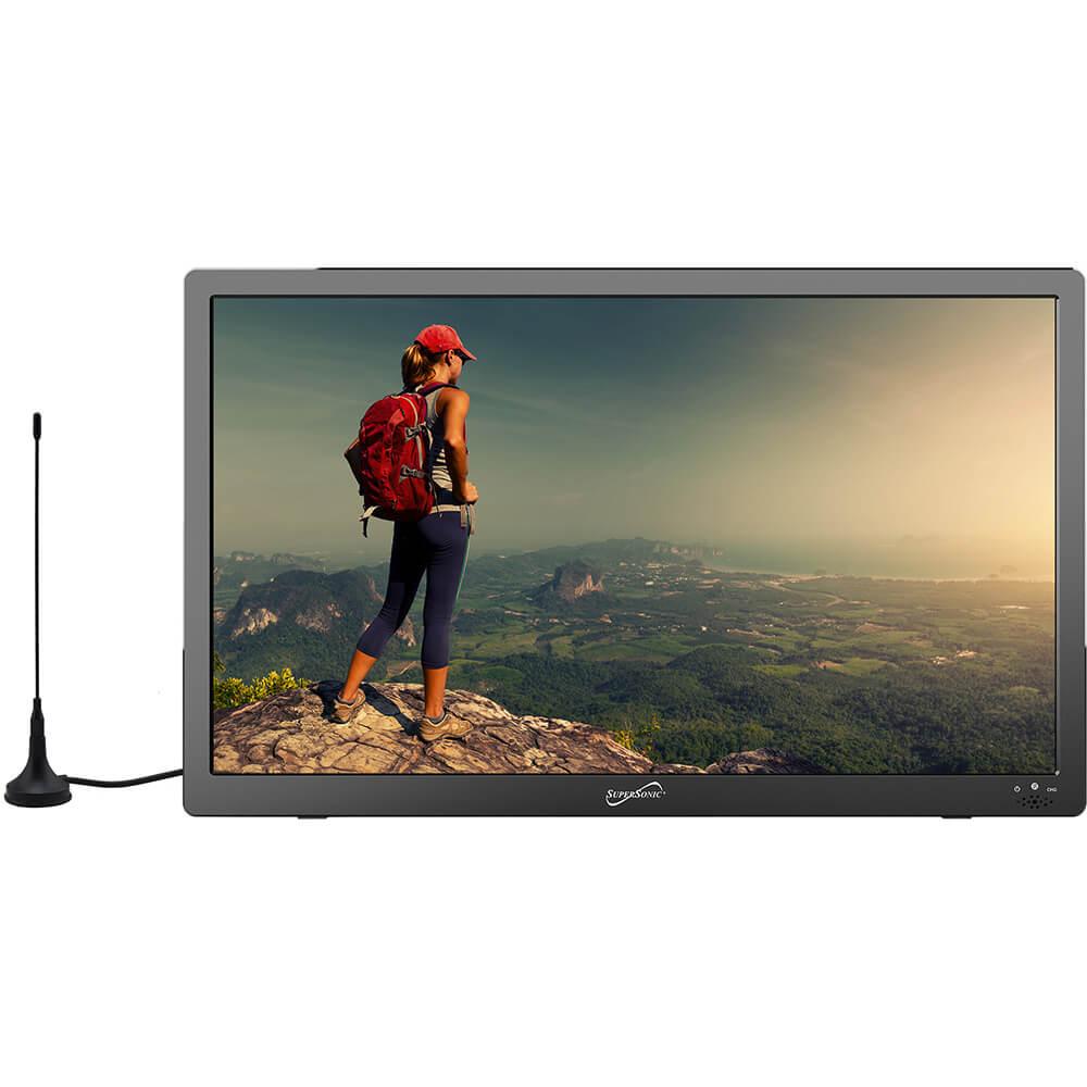 Supersonic SC2816 16 inch Portable LED TV with HDMI & FM Radio