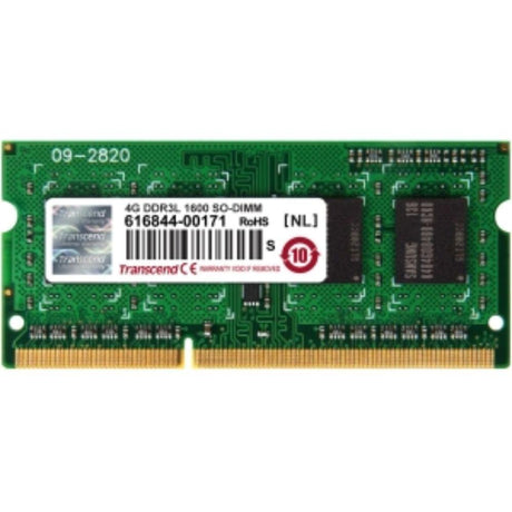 4GB DDR3L 1600 SO-DIMM 1RX8