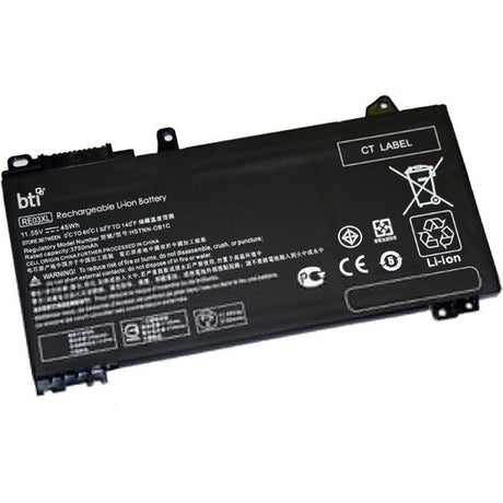 Battery Technology Li-Ion Replacement Battery for HP Laptops 3750mAh (L32656-002-BTI)