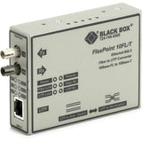 BLACK BOX LMC212A-MM-R3 FLEXPOINT MODULAR MEDIA CONVERTER, 10BAS