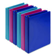 Samsill Ring Binder MP28609 Economy 1 6 Pack Assorted Colors