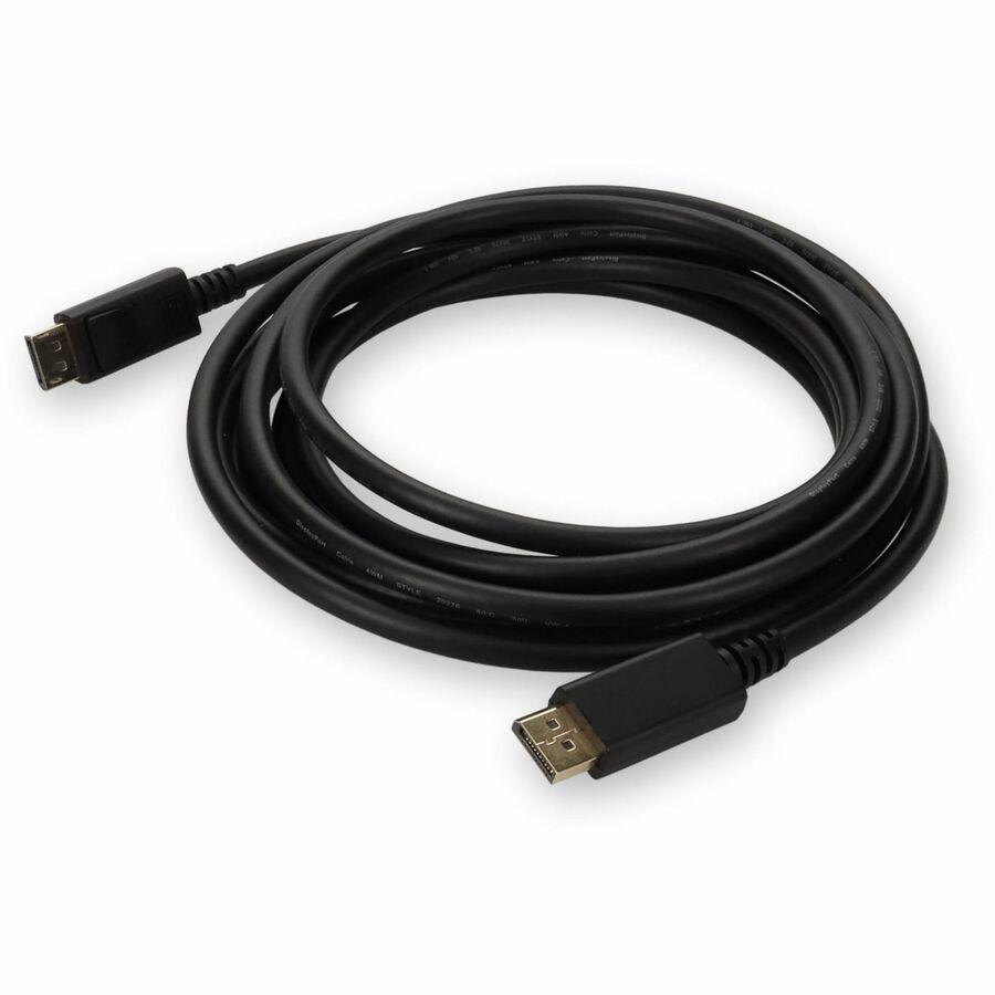 AddOn 15' Male To Male Cable DisplayPort To DisplayPort Cable