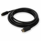 AddOn 15' Male To Male Cable DisplayPort To DisplayPort Cable