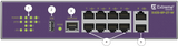 Extreme Networks ExtremeSwitching X435 Series X435-8P-2T-W - switch - 8 ports - managed - rack-mountable