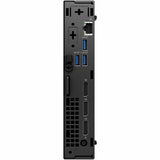 Dell OptiPlex 7000 7020 Desktop Computer - Intel Core i3 14th Gen i3-14100T - 8 GB - 256 GB SSD - Micro PC - Intel Chip - Windows 11 Pro - English (US) Keyboard - 180 W