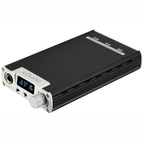 Xduoo Xd-05 32bit/384khz Dsd Dac Portable Audio Headphone Amplifier - Black - Silver