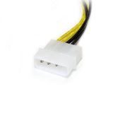 StarTech.com 6in LP4 to 8 Pin PCI Express Video Card Power Cable Adapter LP4PCIEX8ADP